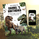 Search for t top invitations T rex party