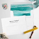 Search for beach wedding envelopes Tropical