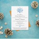 Search for snowflakes christmas invitations Watercolor