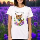 Search for grey tabby cat tshirts Watercolor