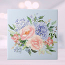 Search for blue roses tiles Watercolor