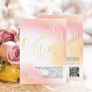 Search for pink ombre wedding invitations Elegant