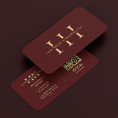 Search for maroon business cards Professional