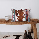 Search for western decor cushions Cowhide