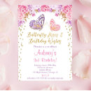 Search for purple gold butterflies invitations Lavender