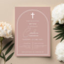 Search for peach christening invitations Elegant