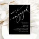 Search for fall engagement party invitations Minimalist