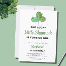 Search for st patricks 1st birthday invitations First birthday party