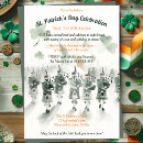 Search for celtic invitations Shamrocks