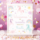 Search for unicorn birthday posters Rainbows and unicorns