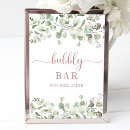 Search for bubbly bar signs Bridal shower