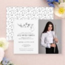 Search for black white music notes invitations Recital