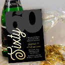 Search for black and gold 60th birthday invitations Adult birthday party
