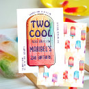 Search for two cool party invitations Colourful