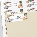 Search for safari baby shower return address labels Cute