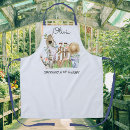 Search for funny gardening aprons Floral