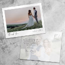 Search for wedding invitations postcards Thank you