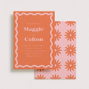 Search for retro invitations Pink