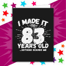 Search for 83rd birthday cards Humour