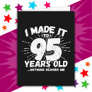 Search for for 95th birthday cards Funny