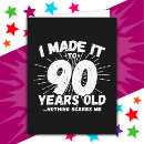 Search for funny 90th birthday cards Humour