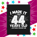 Search for 44th birthday cards Funny