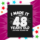 Search for 48th birthday cards Funny