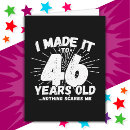 Search for 46th birthday cards Funny