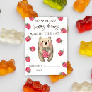 Search for gummy bears invitations Watercolor