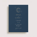Search for moonlight wedding invitations Navy