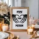 Search for poison invitations Pick your poison