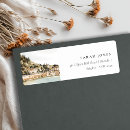 Search for river return address labels Watercolor