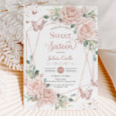 Search for feminine sweet 16 invitations Modern