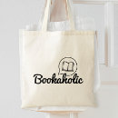 Search for reading is cool tote bags For her