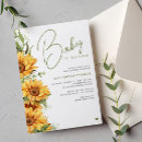 Search for boho sunflower baby shower invitations Modern