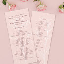 Search for outline wedding programs Floral