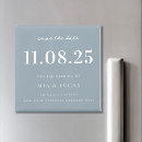 Search for blue save the date magnets Elegant