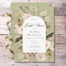 Search for neutral bridal shower invitations Elegant