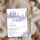 Search for ski wedding invitations Pine forest