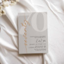 Search for beige birthday invitations Modern