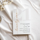 Search for black and white 21st birthday invitations Typography
