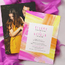 Search for pink abstract invitations Bright