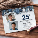 Search for twenty fifth birthday invitations For him