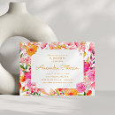 Search for orange quinceanera invitations Watercolor