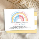 Search for pastel gender reveal invitations Pink and blue