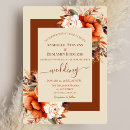 Search for rust orange wedding invitations Qr code
