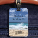 Search for beach luggage tags Turquoise water