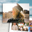 Search for photo collage graduation invitations Modern typography