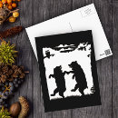 Search for bear silhouette postcards Forest