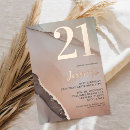 Search for rose gold foil birthday invitations Elegant